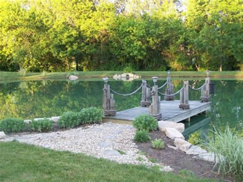 Large Ponds Pictures This Outdoor Pond Has An Arched Walking Bridge