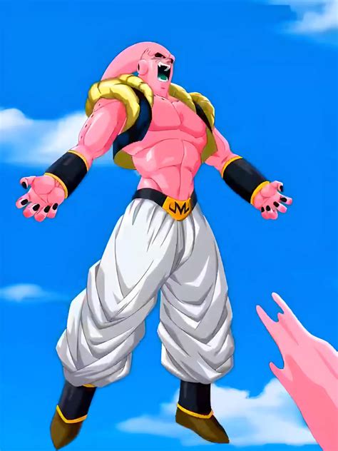Majin Buu About To Absorb Gohan By Johnny120588 On Deviantart
