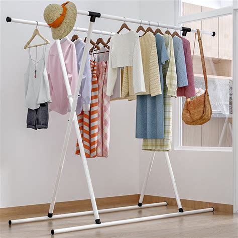 Home Furniture DIY 4 5 6FT Garment Hanger Hanging Rack Stand Coat