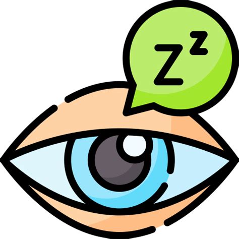 Drowsiness Special Lineal Color Icon
