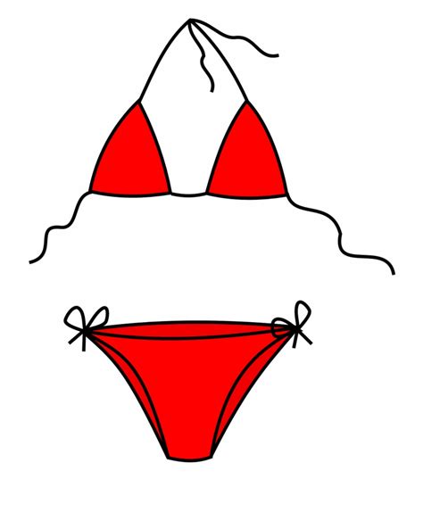 Red Bikini Clip Art My Xxx Hot Girl