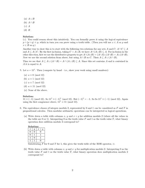 Solution Practice Problems Solutions Discrete Structures Studypool