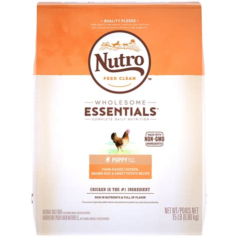 Nutro Wholesome Essentials Puppy Natural Dry Dog Food Farm Raised