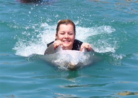 Dolphin Swim And Doctors Cave Beach In Montego Bay Montego Bay Jamaica