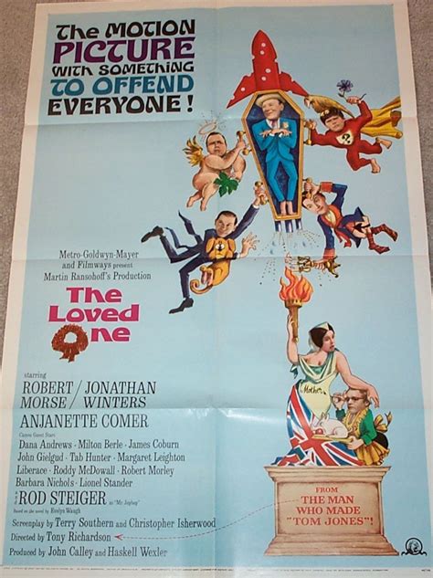 Original The Loved One Movie Poster 1 Sheet 1965 Folded Very Etsy