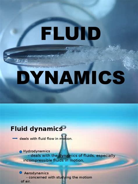 Fluid Dynamics | Laminar Flow | Fluid Dynamics | Free 30 ...