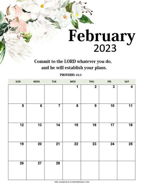 Free 2023 Bible Verse Calendar To Motivate You All Year