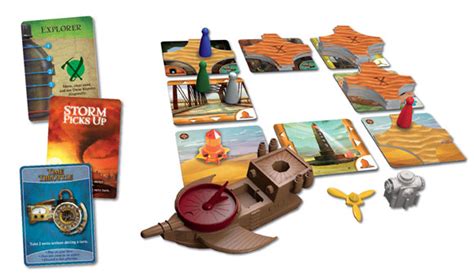 The draws from the storm deck can literally make or for anyone that enjoys a good cooperative board game, forbidden desert is a must own for any players game library. Forbidden Desert