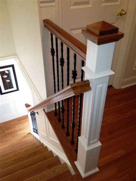 Interior Railings Craftsman Staircase Philadelphia By Ironfire