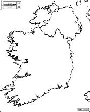 Irlanda Cartina Muta Cartina Geografica Mondo My XXX Hot Girl