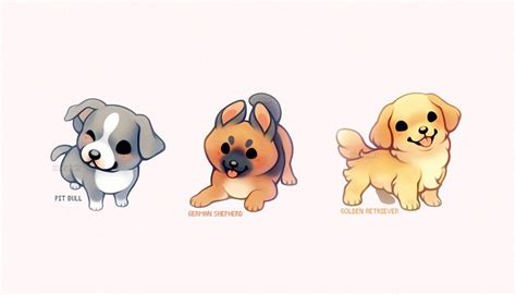 Pin By Major Bork On Cute Illustration Cute Dog Drawing Cute Animal