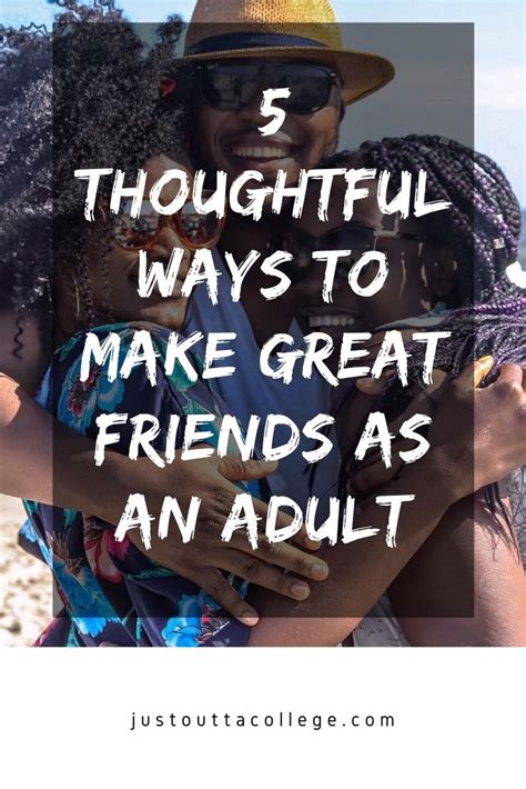 How To Make Friends As An Adult And Especially After College In 2020