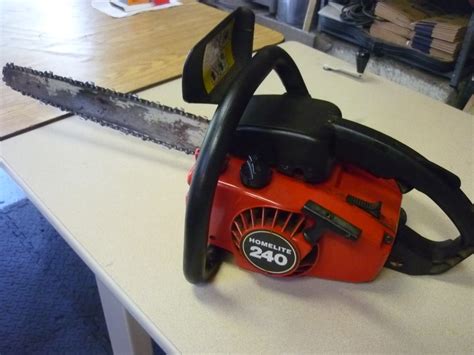 Vintage Chainsaw Collection Homelite 240