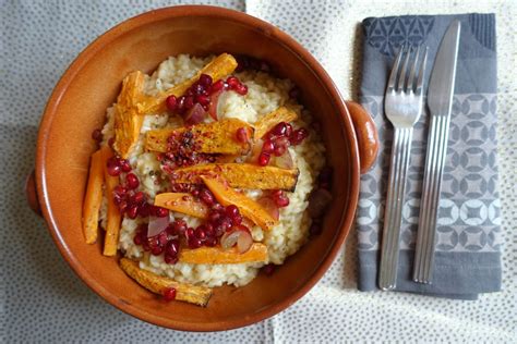 Risotto Mit S Kartoffeln Und Granatapfel Gremolata Hanuki Style Fashion Beauty Lifestyle