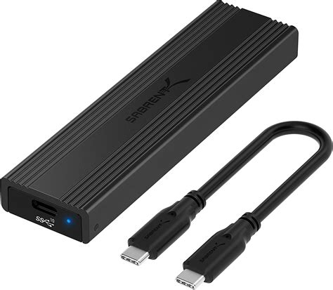 Buy Sabrent Usb 3 2 Type C Tool Free Enclosure For M 2 Pcie Nvme And