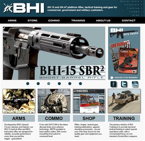 Bhi Launches New Website Soldier Systems Daily