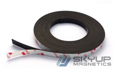 For Refrigerator Door Adhensive Flexible Rubber Magnet Strip Sticky