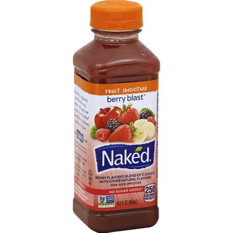 Naked 100 Juice Smoothie Fruit Berry Blast Frutas Y Vegetales