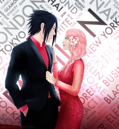 Sasusaku Red By Lesya7 On Deviantart