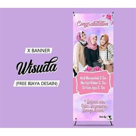 Stand Banner Wisuda