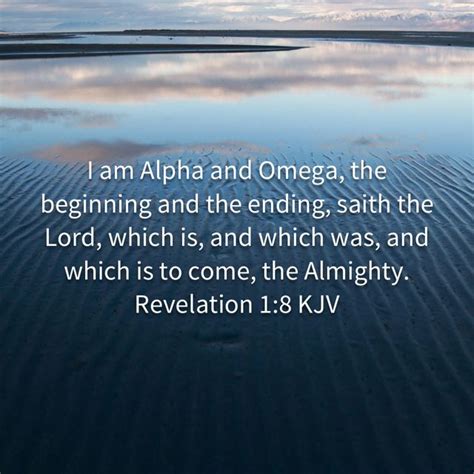 Revelation 18 I Am Alpha And Omega The Beginning And The Ending