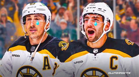 Bruins Patrice Bergeron Brad Marchand Emotional After Game 7