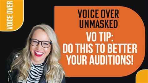 Voice Over Pro Tip Key To Better Vo Auditions Private Coach Casey Voiceover Voiceacting