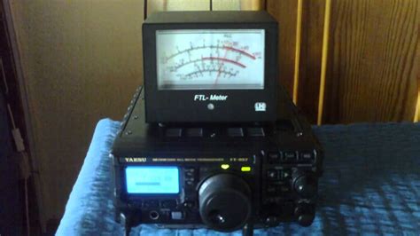 Qso Im Test Ftl Meter An Yaesu Ft 897d Am23042011 Um 1755 Uhr Youtube