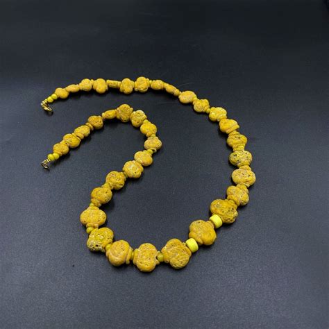 Ancient Old Antique Egyptian Glass Beads Unique Color Unique Etsy