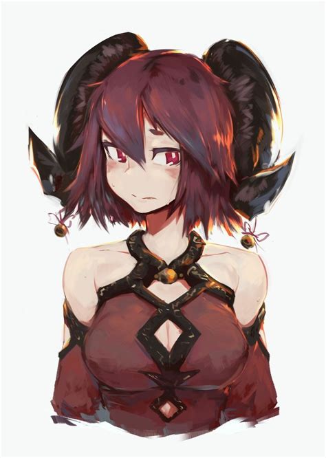 Anime Girl With Black Horns Hot Sex Picture