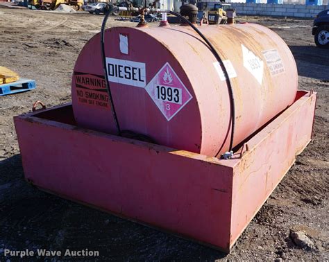 Fuel Tank With Containment In Lawrence Ks Item Di9312 Sold Purple Wave