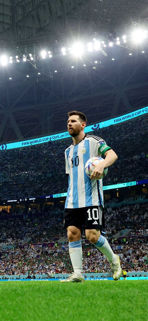 Messi World Cup Trophy Wallpaper Ixpap