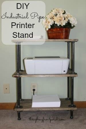 This is part one of my printer stand build. DIY Pipe And Wood Printer Stand - Through My Front Porch