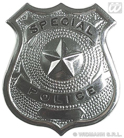 Badge Special Police Accessoires De Deguisements Divers Le Roi De