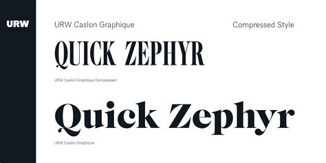 Urw Caslon Graphique Font Fontspring