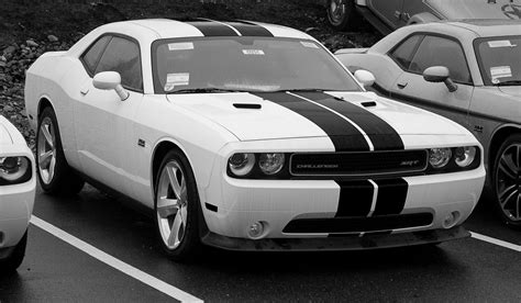Dodge Challenger Black And White Ultimate Dodge
