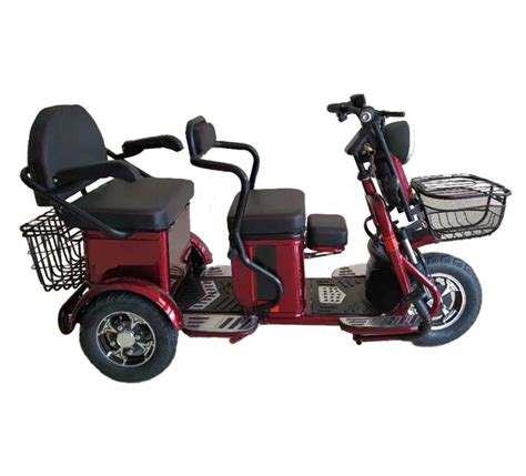Pushpak 4000 2 Person Electric Trike Scooter Mobility Masters