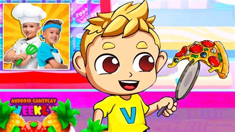 Vlad And Niki Kids Cafe Gameplay Walkthrough Levels 1 7 Android