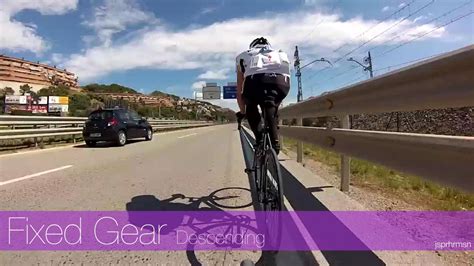 Too easy basic maths for knowing your track bike better. Cycling in Catalonia Spain - Going down with a fixed gear ...