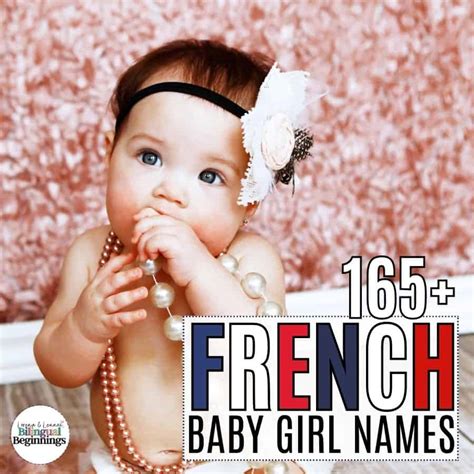 165 Top French Baby Girl Names With Meaning 2023 Bilingual Beginnings