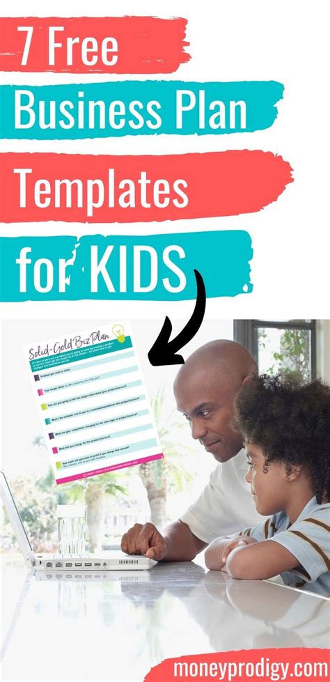 7 Business Plan Templates For Kids Free Printables Business For