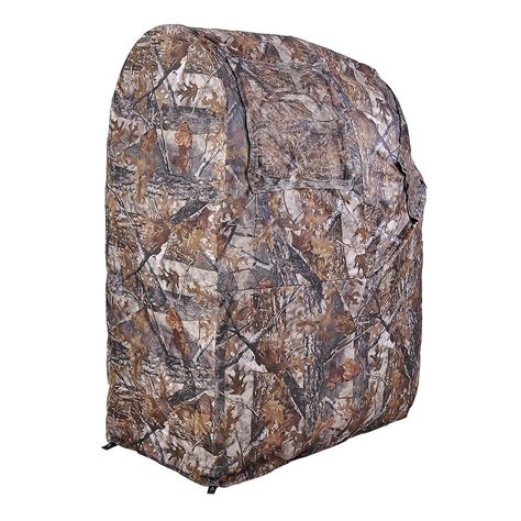 Portable Hunting Ground Blind Tent Real Tree Camo Hunt Archery Turkey