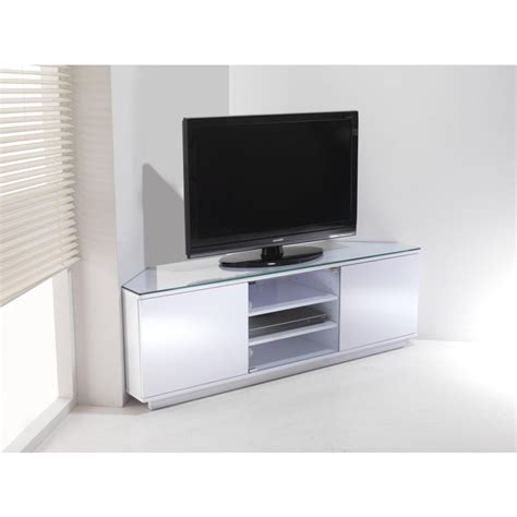 20 Ideas of White High Gloss Corner Tv Unit