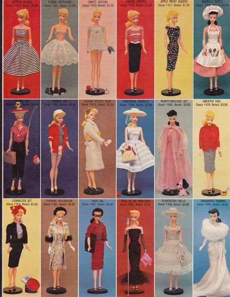 Catalogo 1960 Vintage Barbie Vintage Barbie Clothes Barbie Dolls
