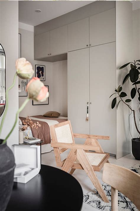 Tiny Scandinavian Style Studio Apartment Stag And Manor