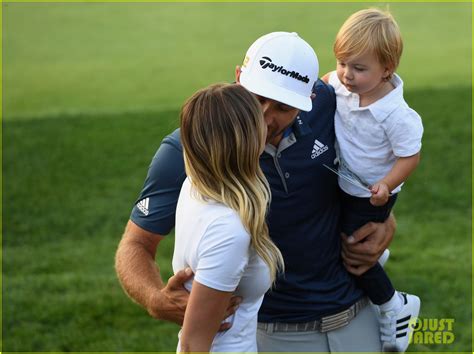 Dustin Johnson Celebrates Us Open Win With Fiancee Paulina Gretzky