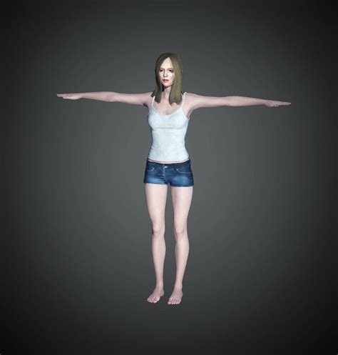 Unity Digital Human RH004 Free 3D Model Animated Rigged CGTrader