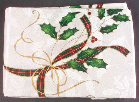 Buy top selling products like lenox® butterfly meadow® tablecloth and lenox® opal innocence™ oblong tablecloth. Lenox HOLIDAY NOUVEAU GOLD 60" x 120" Oblong Tablecloth ...