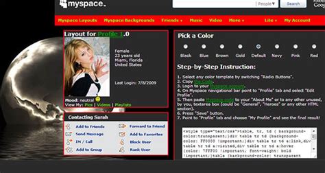 Top 30 Creative Myspace Background Templates Free And Premium Templates