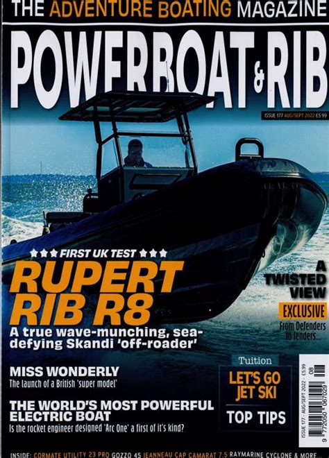 Powerboat And Rib Magazine Subscription Buy At Uk Boating